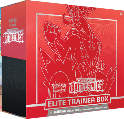 Pokémon Sword & Shield Single Strike Urshifu Battlestyles Elite Trainer Box samlekort