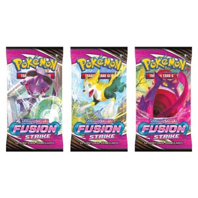 3-pack PokémonFusion Strike samlekort