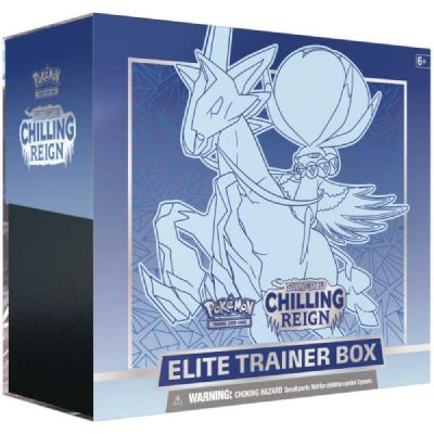 Pokémon Elite Trainer Box samlekort Sword & Shield Chilling Reign Ice Rider Calyrex