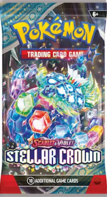 Pokémonkort Scarlet & Violet Stellar Crown SV7 Boostpakke