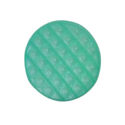 Pop It Bubble Fidget Glitter Cirkel Green