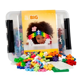 Plus-Plus BIG Storage Box Mix / 200 pcs