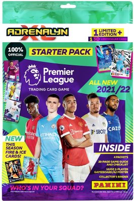 Fodboldkort 2021/22 Premier League Album -samlerkort Limited Edition -kort 3D -kort Mega startpakke