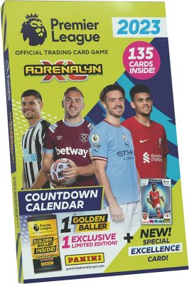 Fodboldkort Premier League 2022/23 julekalender Booster samlerkort