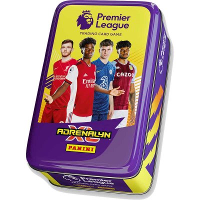 Fodboldkort 2021/22 Premier League Mega tin Golden Baller kort Limited Edition kort og 60 samlekort