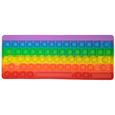 Push Poppers Rainbow tastaturmåtte