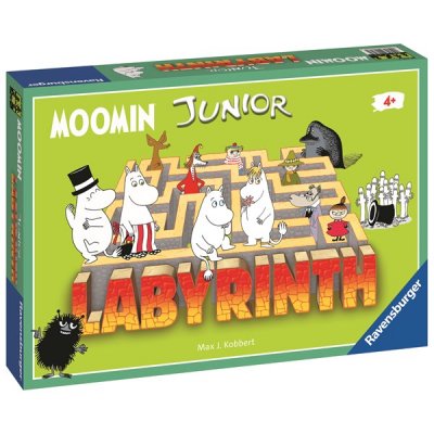 Ravensburger Mumitroldene Junior Labyrinth stort puslespil 200 brikker