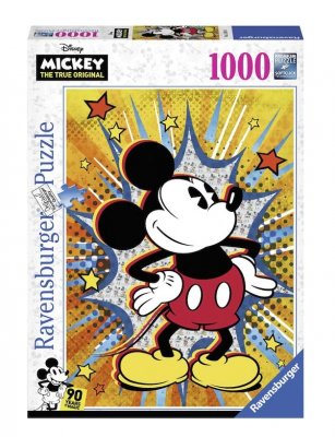 Ravensburger Mickey Mouse puslespil 1000 stk XXL