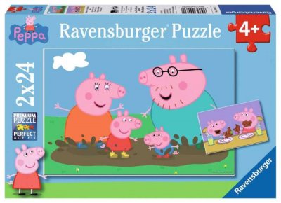 Ravensburger Gurli Gris Puzzle 2x24