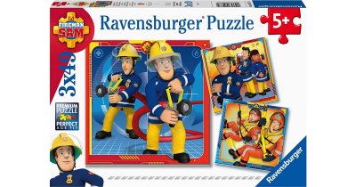 Ravensburger Sam Fireman Puzzle 3x49