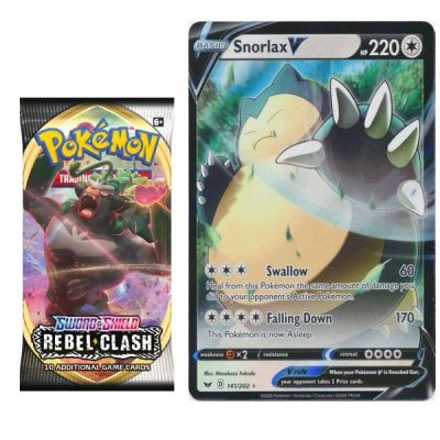 Pokemon kort Sword & Shield Rebel Clash Booster samlekort