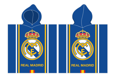 Real Madrid Fodbold Badponcho 55x110 cm