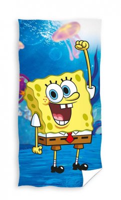 SvampeBob Firkant Håndklæde 70x140cm