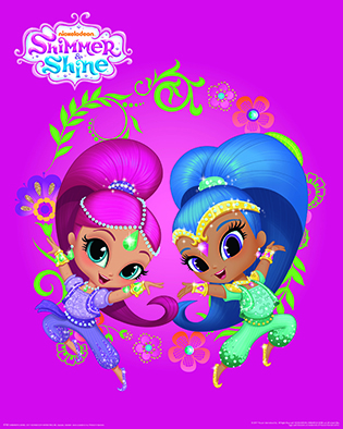 Glitre og Shine Posters 40x50 cm
