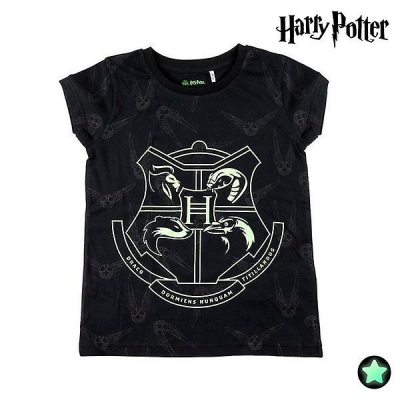 Harry Potter T-shirt, der lyser i mørke