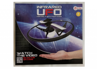 Selvflyvende drone ufo med IR-sensorer