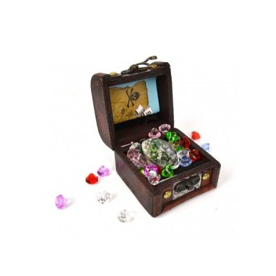 Skatkiste med diamanter - 37 dele - Den Goda Fen