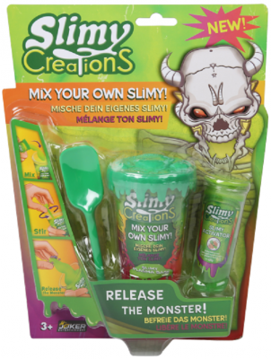 DIY Slimy monster slim, grøn