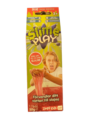 Slimleg, Lav op til 10 liter slimrød, 50g