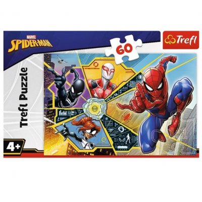Spiderman Marvel puslespil 60 brikker