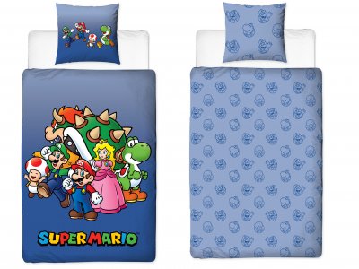Super Mario Bande sengesaet 150x210 cm