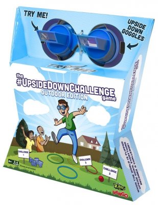 The Upside down challenge outdoor edition Op-og-ned briller