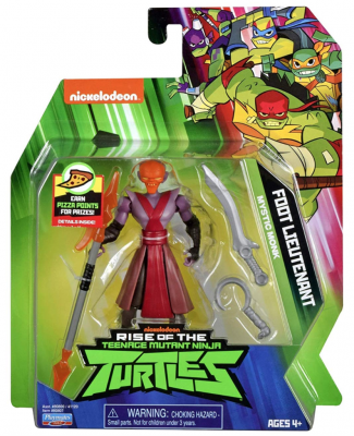 Skildpadder Figur Rise af TMNT Foot Løjtnant