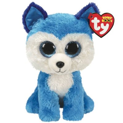 TY Tøjdyr Prince Eskimo Hund 16 cm
