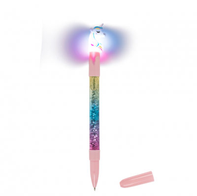 Unicorn blyant med blinkende LED -lys