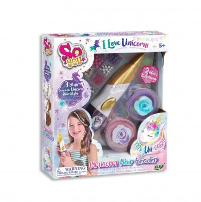 Unicorn, DIY, gøre deres egne Harpiksen med hårpärlor