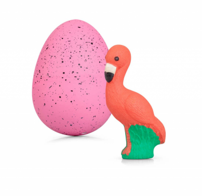 Voksende flamingo æg, der klækkes selv XL