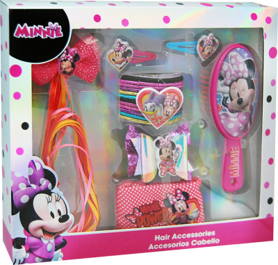 Minnie Mouse hår tilbehør, 18 stykker