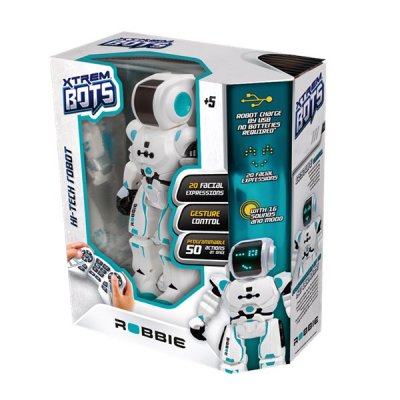 Xtreme Bots Robbie Hi-Tech interaktiv radiostyret robot